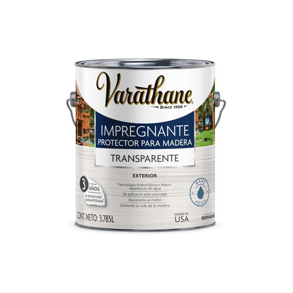 Protector De Madera Transparente 3,785lt Varathane Raincoat 