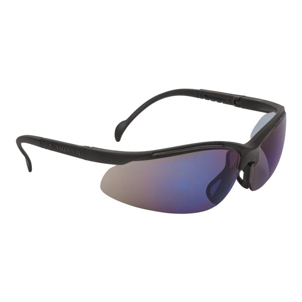 Lentes De Seguridad Espejo Azul Truper LEDE-EZ