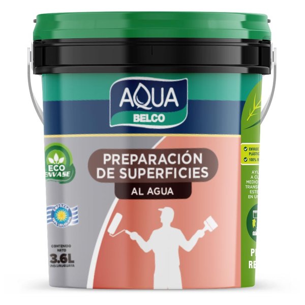 Fijador Sellador Para Superficies Dificiles Aqua Belco 1lt 