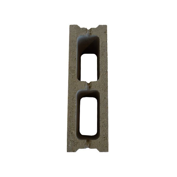 Bloque de Hormigón Vibrado Pasante 12 x 19 x 39 cm Modulblock