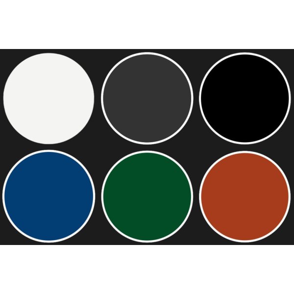 Chapa Lisa Prepintada ARMCO Colorgrip 1,22 m