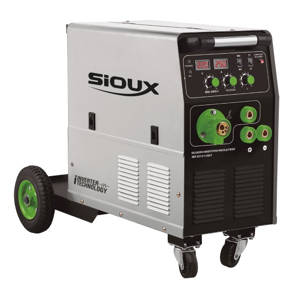 Soldadora inv. MIG-Elect 315 Amp 380v 15 kgs SIOUX