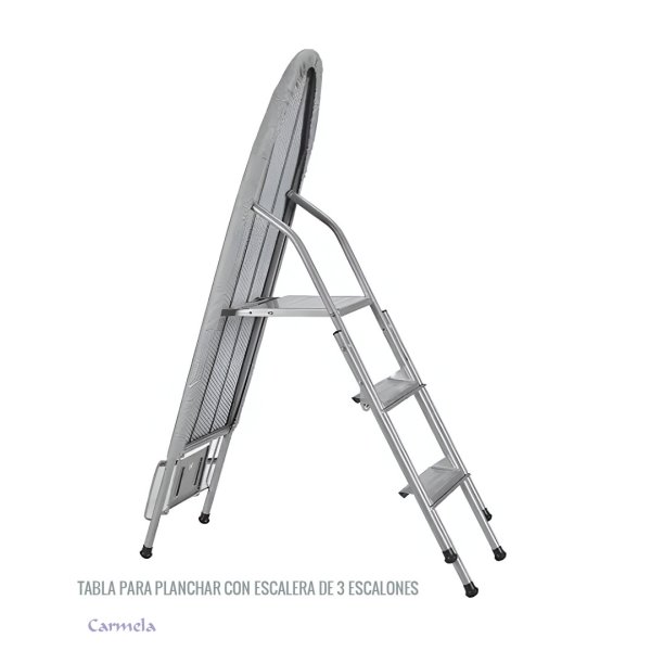 Tabla para planchar con escalera de 3 escalones