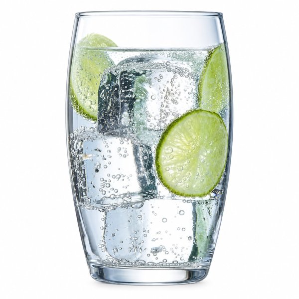 Vaso De Vidrio 360ml Alto 12cm Vina Arcoroc L1346