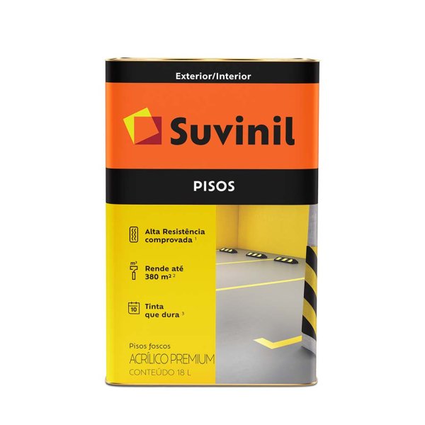 Pintura Para Pisos Marrón Suvinil 18lt