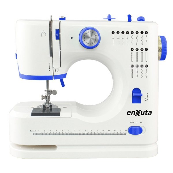 Máquina de Coser 16 patrones de puntadas Enxuta MCENX3716
