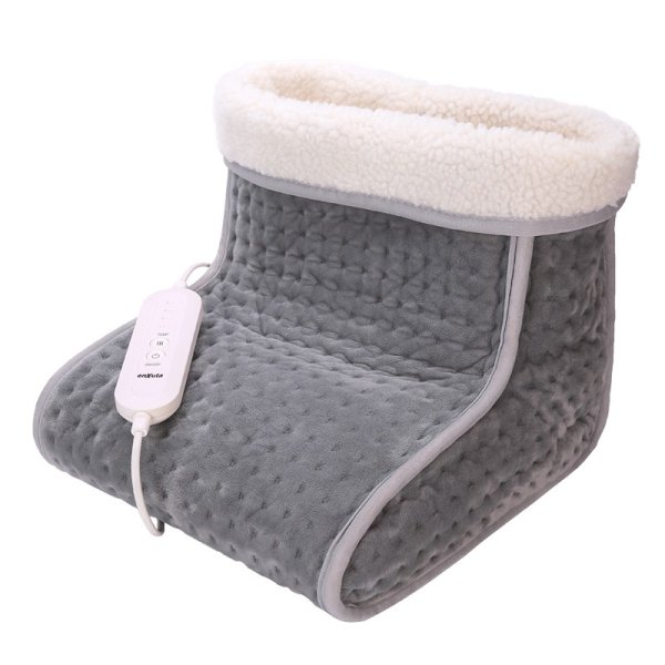 Calienta Pies Tipo Bota con Tela Polar Afelpada y Conexión Separable Enxuta CPENX10