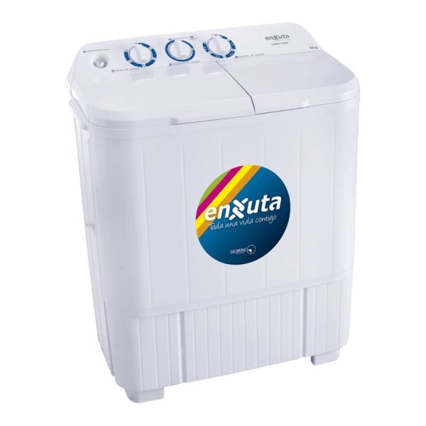 Lavarropa Semi Automático Carga Superior 5 kg Enxuta LENX7500