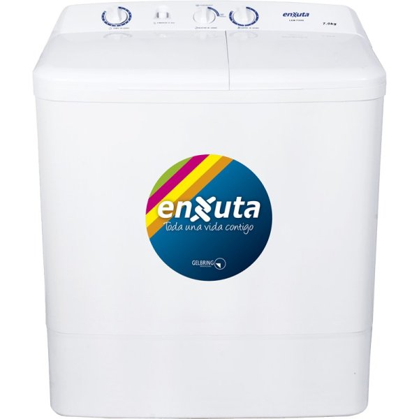 Lavarropa Semi Automático Carga Superior 7,2 kg Enxuta LEB7200