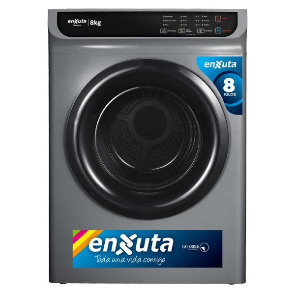 Secarropa Carga Frontal Titanium por Ventilación de Aire de 8 kg Enxuta SENX080S