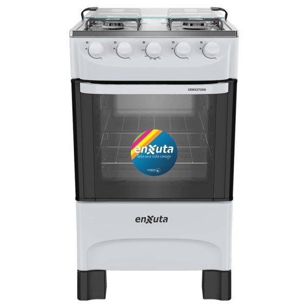 Cocina Supergas 4 Hornallas Blanca Con Termocupla Enxuta CENX27200W