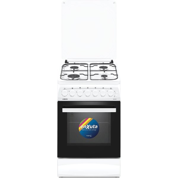 Cocina Supergas 4 Hornallas Blanca con Termocupla 50x60 Enxuta CENX5542W