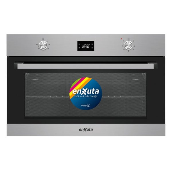 Horno Eléctrico de Empotrar Inox con Convección Digital de 90 cm Enxuta HEENX5900DIG
