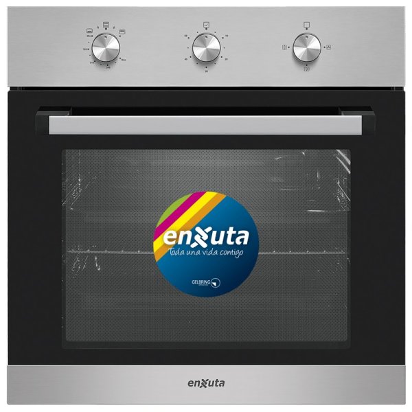 Horno a Gas de Empotrar Inox con Convección Enxuta HEENXG5500