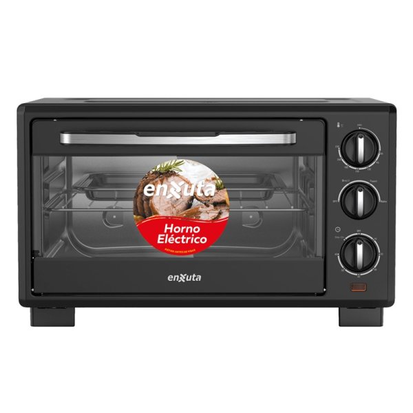 Horno Eléctrico 22 Litros Negro Enxuta HENX022N