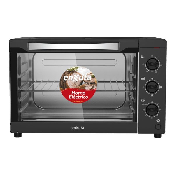 Horno Eléctrico 42 Litros Negro Enxuta HENX042N