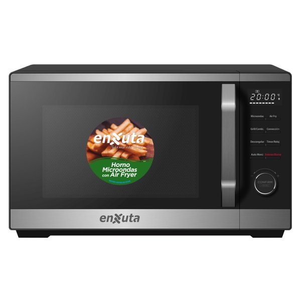 Microondas Air Fryer Con Grill y Convección de 23 Litros Inox Enxuta MOENXAF923N
