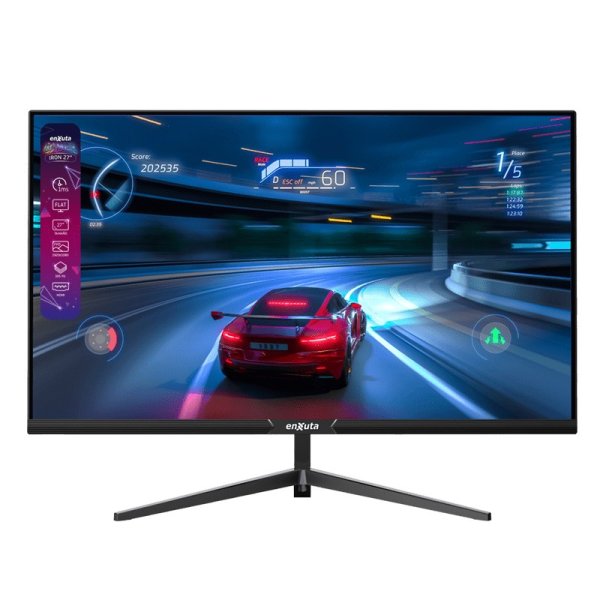 Monitor 27 Pulgadas Full HD Gamer, Panel VA, 165 Hz, HDMI, Displayport, 1 ms Enxuta MGIENX2827-165F