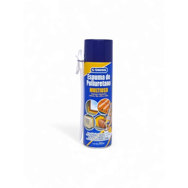 Espuma de Poliuretano Multiuso 500 ml UNISIL