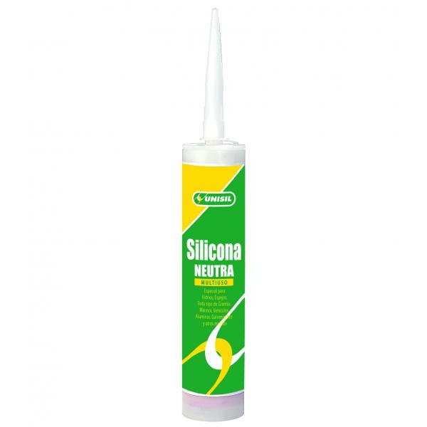 Silicona Neutra Multiuso Transparente 280 ml UNISIL