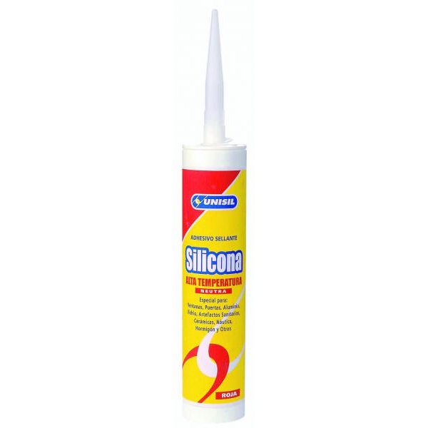 Silicona de Alta Temperatura en Cartucho UNISIL