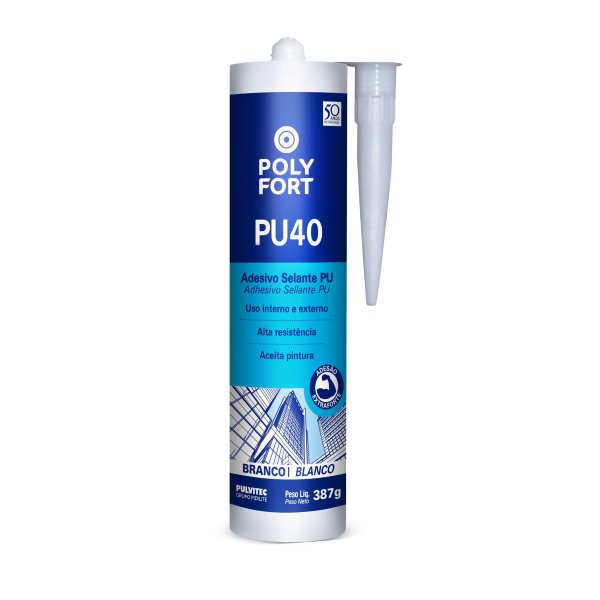 Adhesivo de Poliuretano Blanco 360 g UNISIL