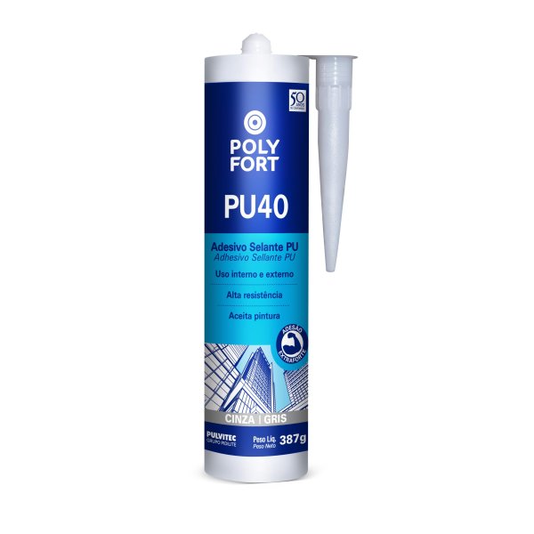 Adhesivo de Poliuretano Gris 360 g UNISIL