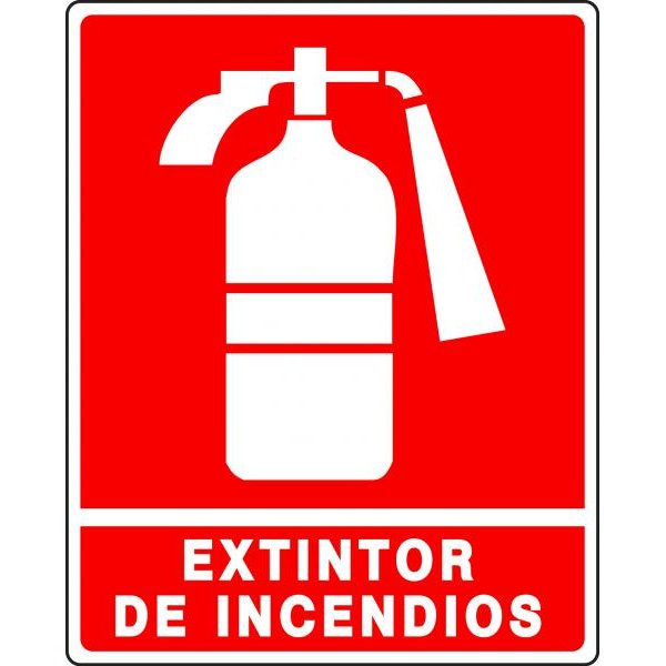 Letrero «Extintor de Incendio» Best Value