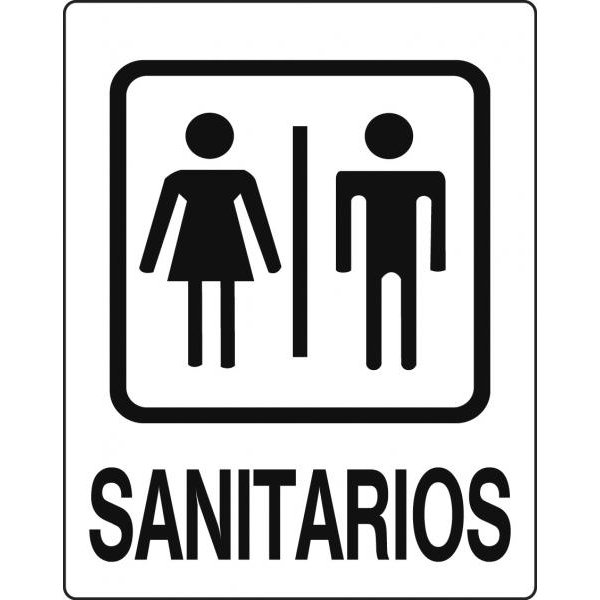 Letrero «Sanitarios» Best Value