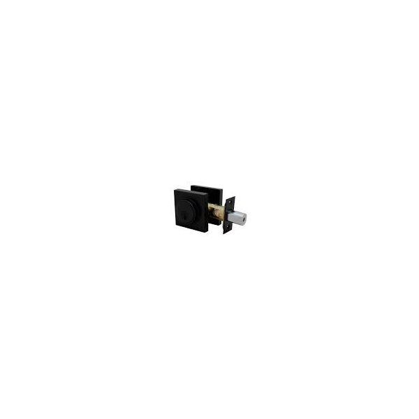 Cerradura Auxiliar Negra con Llave BEST VALUE