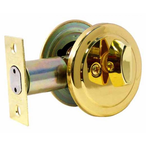 Cerradura de Seguridad Auxiliar de Embutir Dorada BEST VALUE