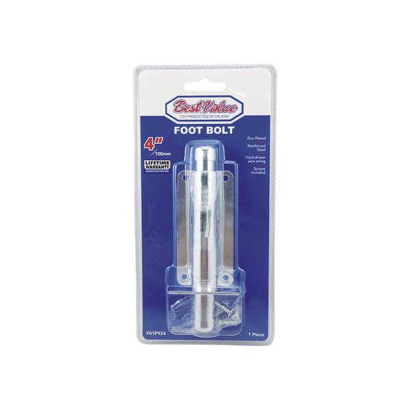 Pasador de Piso 4" Zincado BEST VALUE