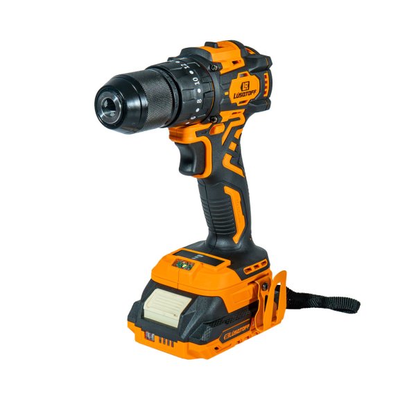 Taladro a Batería Brushless 13 mm, 45 Nm, con 2 Baterías de 2 Ah y Cargador LUSQTOFF