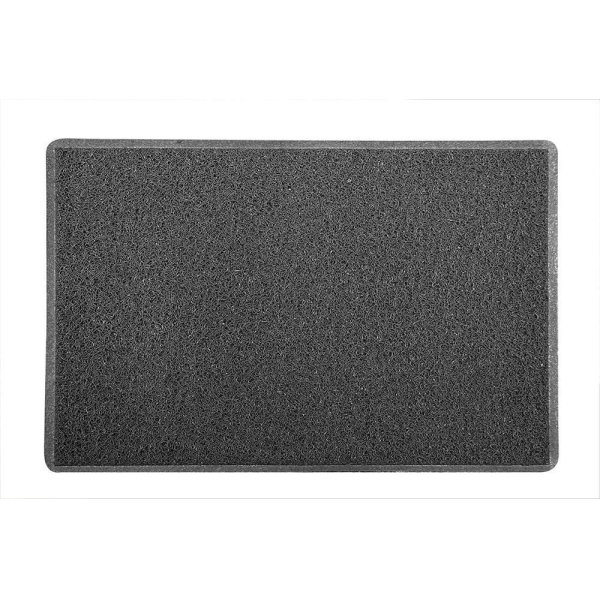 Felpudo Vinil Silver Grafito 10 mm 60 x 40 cm