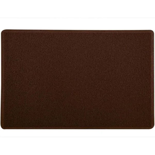 Felpudo Vinil Silver Marron 10 mm 60 x 40 cm