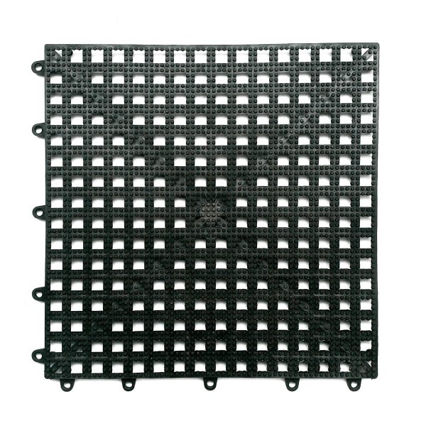 Acqua Kap 30 x 30 cm Negro Kit con 6 piezas