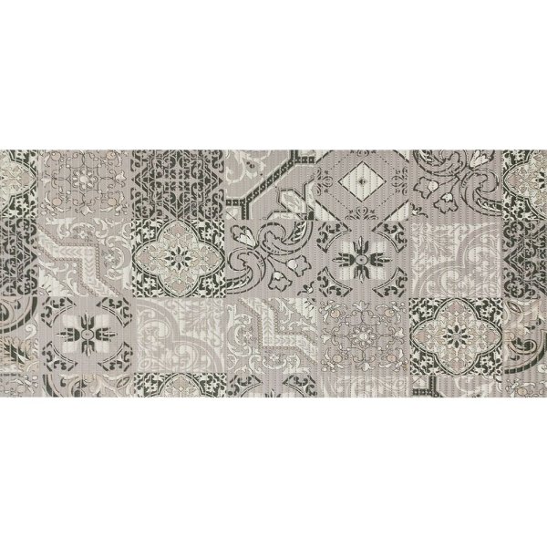 Tropical Azulejo Gris 43 x 130 cm