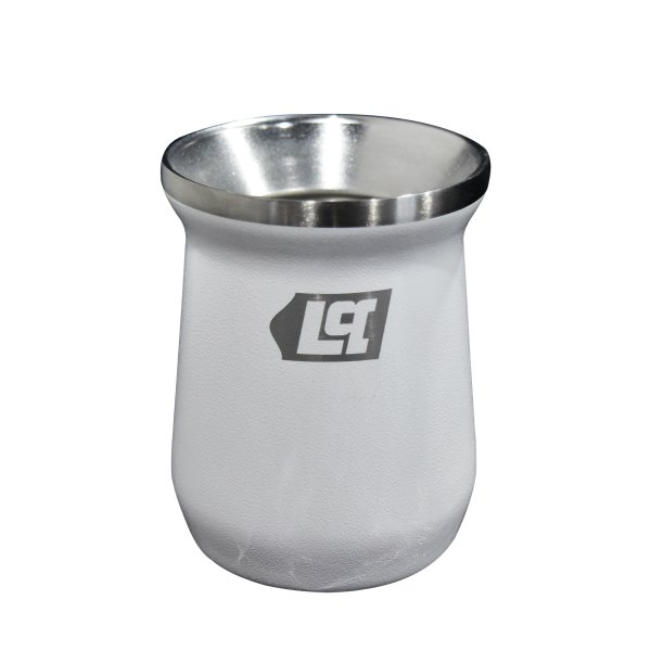 Mate Inoxidable 300 ml Color Blanco