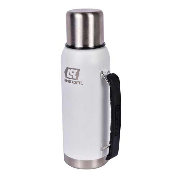 Termo Inoxidable 1 L Color Blanco