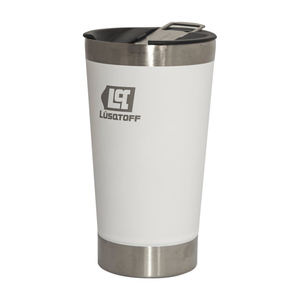 Vaso Termico 530 ml con Tapa Color Blanco