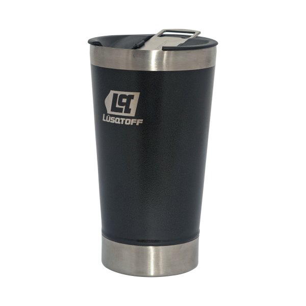 Vaso Termico 530 ml con Tapa Color Negro