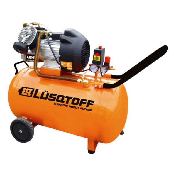 Compresor 100 L 4 HP Bicilíndrico LUSQTOFF LC-40100