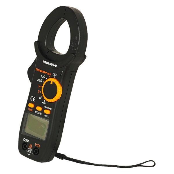 Pinza Amperimetrica Digital 600 V/600A con Estuche Black Series