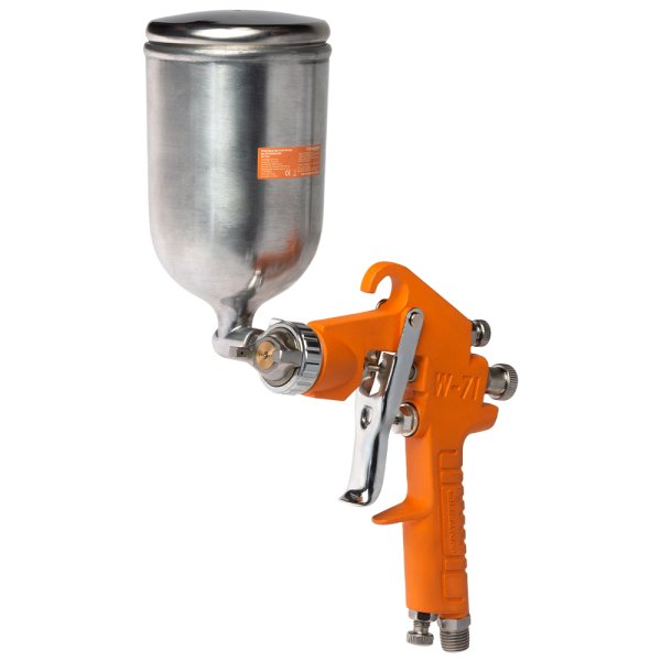 Pistola de Pintar Alta Presión Gravedad Alum 0,4 L