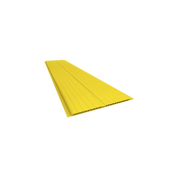 Tablilla PVC Amarillo Gemini Frisado 7 mm