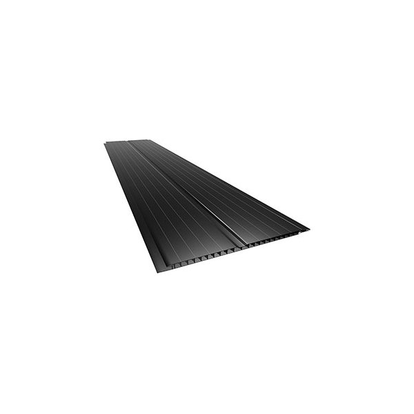 Tablilla PVC Negro Gemini Frisado 7 mm