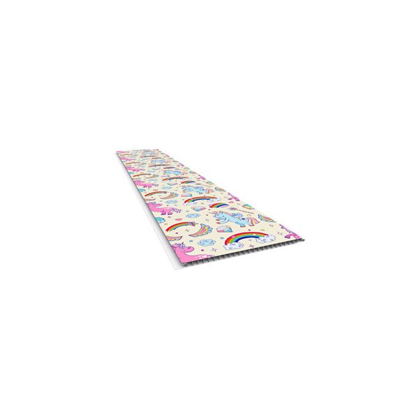 Tablilla PVC Infantil Unicornio Arcoiris