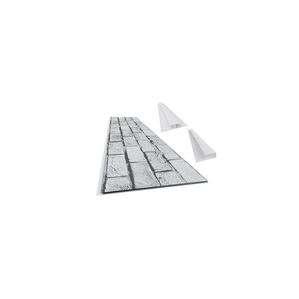 Pack Tablillas PVC Slim Ticholo Rústico Weiss