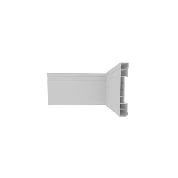 Zócalo PVC Nobre Blanco 10 cm