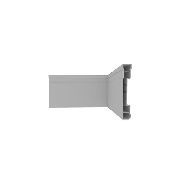 Zócalo PVC Nobre Ceniza 10 cm